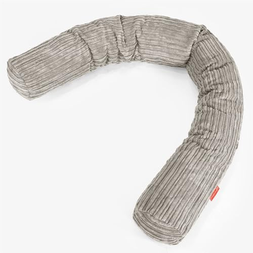 Lounge Pug, Seitenschläferkissen C150-L, CloudSac Latexflocken-Mischung, Cord Nerzfarben