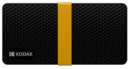 Kodak Portable SSD X200 1TB with USB-C 3.1 Gen 2 (10 Gbps)