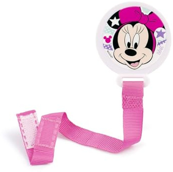 Lulabi Minnie Simply Schnuller-Clip, Polypropylen, 30 g