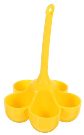 Cuociuova in Silicone Vaporiera Per Uova Utensili Da Cucina Portauova 5 Fori Compatto E Portatile Per Cottura A Vapore