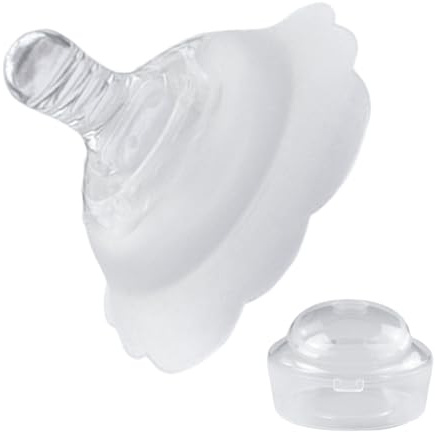 Breastfeeding Nipple Shield - 6cm Silicone Cover, Nutrition Protector, Flexible, Skin-friendly Pillow, Nutrition Aid | Reusable Nipple Shield for Women, Mother, b