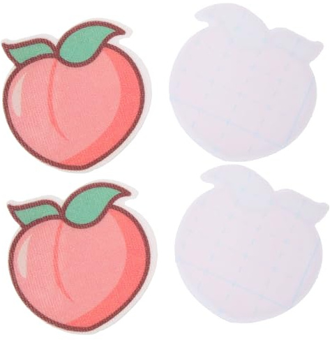 FRCOLOR Pegatinas Faciales Anticongelantes para Deportes de Nieve 4 Unidades Fibra de Algodón Transpirable Adhesivo Resistente al Viento Protección UV para Esquí y Actividades