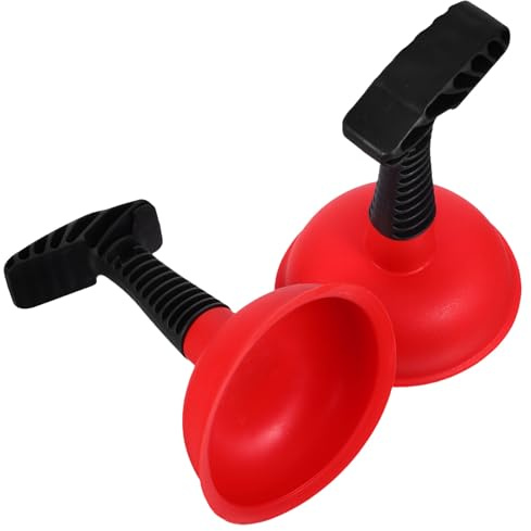 MOBUTOFU Small Kitchen Sink Plunger for Bathroom Drain Unclogging and Hair Debris Removal with Comfortable Grip 6.3X4.3X4.3 Inches