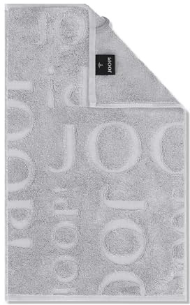 Joop! Gästetuch 30x50 Selection 1711-705 grau Handtuch Baumwolle Frottier 550 g/m² weich saugfähig Made in Germany