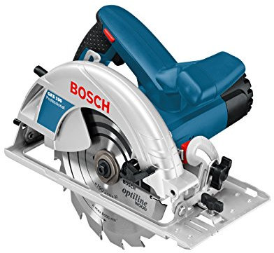 Bosch Professional Hand-Held Circular Saw GKS 190 (110 V, incl. circular saw blade, Parallel guide,Hex key WAF 5 )