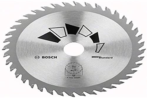 Bosch 1x Lama per Sega Circolare Standard (per Legno Duro e Tenero, Ø 130 x 2.2 x 20 mm, 40 Denti, Accessorio Sega Circolare)