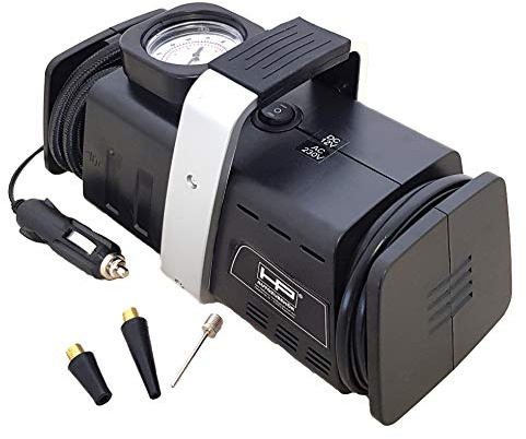 HP-Autozubehör 21264 Luftkompressor 230 + 12 Volt