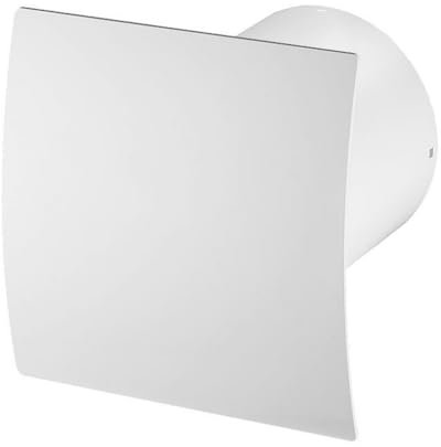 Awenta Badezimmer-Abluftventilator, Durchmesser 100 mm, Kugellager, leises Escudo-Line-System, weiß, ˜ 100, 4,40 Watt