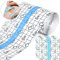 10cm*10m Wasserdicht Transparent Bandage mit 5PCS Wasserdichtes Pflaster,Selbstklebender Verband Tattoo,Wasserdichte Pflaster Nach OP,Medizinische Pflaster,Wasserdichtes Pflaster Rolle,Wundauflage