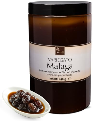 Malaga-Variegato zum marmorieren für selbstgemachtes leckeres Milcheis │ MEGA IM GESCHMACK│ Auch super lecker in Desserts und Torten uvm. │ Inhalt 450 g