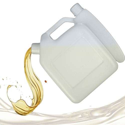 2 Stroke Mixing Bottle 4L Large Capacity Chainsaw Gas Can 25:1/50:1/40:1/20:1 Sturdy 1 Gallon Gas Can for Chainsaw 2 Stroke Oil Mixing Fuel Tank for Strimmer Cutter Trimmer 2 Stroke Mixing Bottle