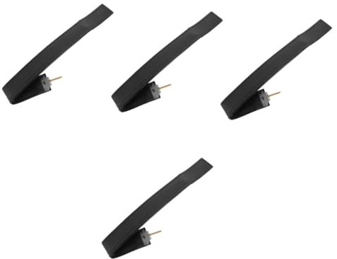 SHOWERORO 4 Stücke Akkordeon Bass Zubehör Links-hand Gürtel Bass Akkordeon Riemen Hardware Robuste Musical Streifen Gürtel Befestigung Instrument Riemen