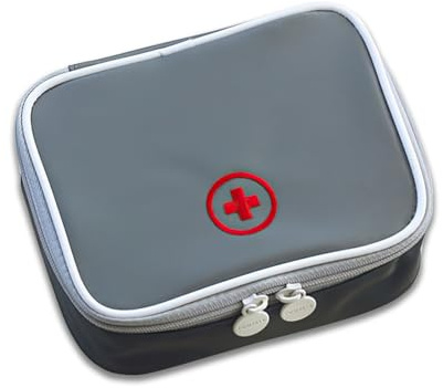 Medikamententasche, Tragbare Mini Notfalltasche, Klein Reiseapotheke Tasche