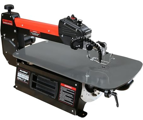 Bucktool 22 Inch Variable Speed Scrow Saw, 1.3A Scroll Saw for Woodworking