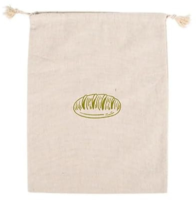 ZFIHAV Sacs à Pain en Tissu, 4 pièces, Sacs de Rangement de Pain Fait Maison, Non Blanchis, réutilisables, Grand Stockage Naturel for Pain Artisanal(Beige02)