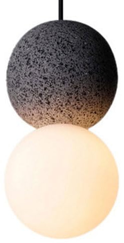 G9 Light Source Single Head Chandelier, Personalized Marble Glass Pendant Lamp, Flush Mount Ceiling Hanging Light, Living Room Bedroom Corridor Decoration Lighting Fixtures