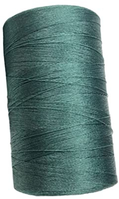 1 rouleau de ficelle en nylon tressé à 6 brins résistant à l'abrasion solide pour la réparation de filet de pêche en extérieur (16 x 9 cm)