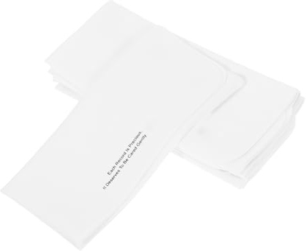 VERDANVERSE 5pcs Record Cleaning Cloth for Vinyl Maintenance Gentle Microfiber Cd Disk Cleaner Cleaning Wipes for Glasses and Screens