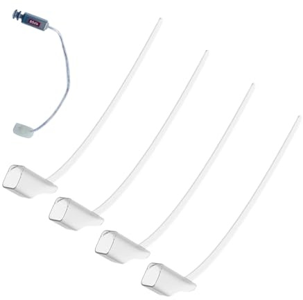 Amplificatore acustico anti-perdita, 4 pezzi, per amplificatori acustici, per uso quotidiano, allenamento, sport, lavoro, sonno, eventi sociali