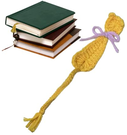 Häkel-Lesezeichen, niedliches Lesezeichen, Häkeln Tierbuchmarker, Lesezeichen, kreatives Buch-Seitenmarker, schöne Tiermarke für Liebhaber