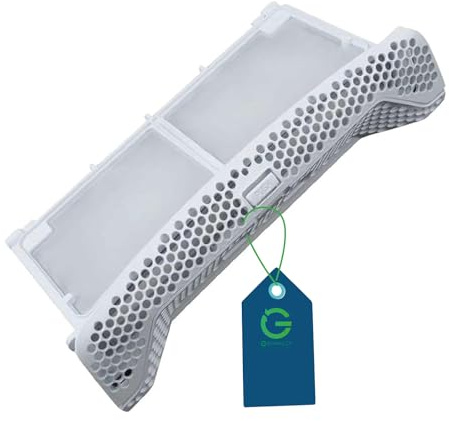 G GRIMALDI Filtro Lanugine Asciugatrice Compatibile con AEG Electrolux Zoppas Zanussi Rex 17916008 — Articolo Alternativo 33.5x17x8.8 cm — Ricambio Antipelucchi per Serie EDH EW RDH ZDH