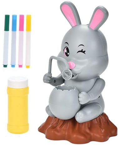 Barn såpbubbelmaskiner – läckagesäkra blåsor leksak | DIY målning mini tvålbubbelmaskin | för barn, flickor, utomhusaktiviteter, födelsedag, bröllop, festgåvor,