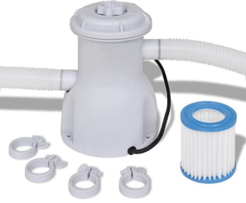 vidaXL Bomba con Filtro de Piscina 300 GAL/h