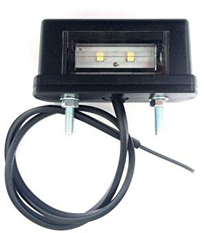 FRISTOM LED Kennzeichenleuchte FT-016 E9 EMV niedriger Stromverbrauch für Anhänger Kennzeichenbeleuchtung für PKW Anhänger Ersatzteil für Anhängerbeleuchtung für PKW Anhänger