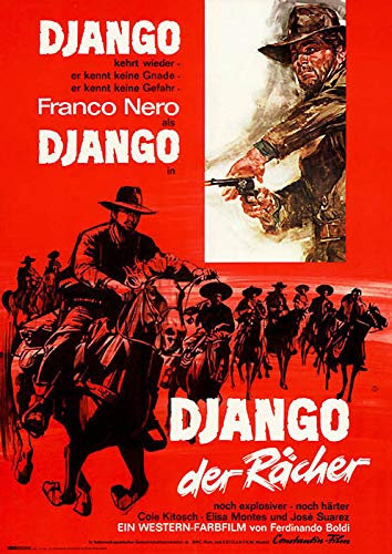 Django, der Rächer (1966) | original Filmplakat, Poster [Din A1, 59 x 84 cm]