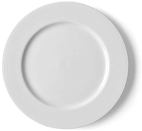 Holst Porzellan PAR 027 Lot de 6 assiettes plates en porcelaine Motif Paris 27 cm