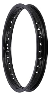 Felge 1,6 x 16 Alufelge Schwarz eloxiert - für Simson S50, S51, KR51 Schwa