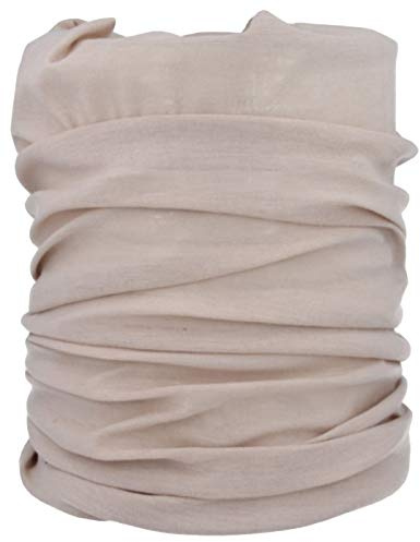 UK-UNIQUE – Couvre-chef multifonctionnel, écharpe de cou, bandana, cagoule, masque facial, bandeau, bandeau pour cheveux, tube, cache-cou extensible, snood pour sports, yoga, course à pied, cyclisme