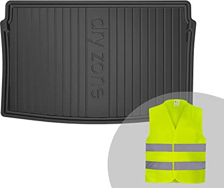 FROGUM DryZone Gummimatte Ganzjährige Praktische Auto Kofferraummatte Kofferraumwanne passend für SEAT Ibiza V ab 2017 | Hohe Kante | Robust und langlebig
