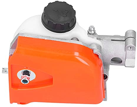 Joyzan Cabezal de Caja Cambios Motosierra, 26mm 9 Piñones Herramienta Cabeza Engranaje Repuesto Sierra Pértiga Cadena Multifunción Mano Obra Fina Gran para Agricultura Silvicultura Cortacésped