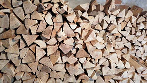Wohltuer Brennholz Kaminholz Grillholz 25 Kg ofenfertig gespalten in 25 cm Scheiten kammergetrocknet