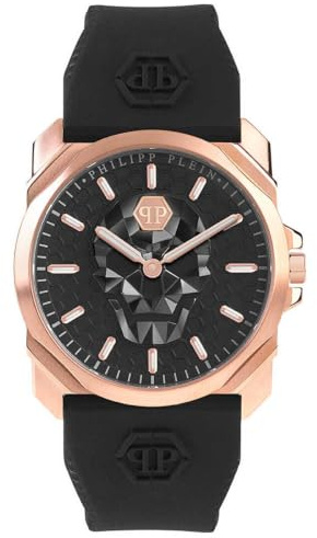 Philipp Plein Herren Quarz Analog Armbanduhr The $Kull King