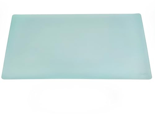 helit H2525033 - Schreibtischunterlage the flat mat hellblau | 600 x 350 mm, Schreibtischschutz für Büro und Homeoffice