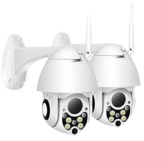 Caméra de sécurité extérieure 1080P PTZ 4X Zoom numérique caméra IP dôme de vitesse extérieur caméra de sécurité sans fil P2P Cloud CCTV sécurité à domicile caméra BESDER pour la sécurité intérieure d