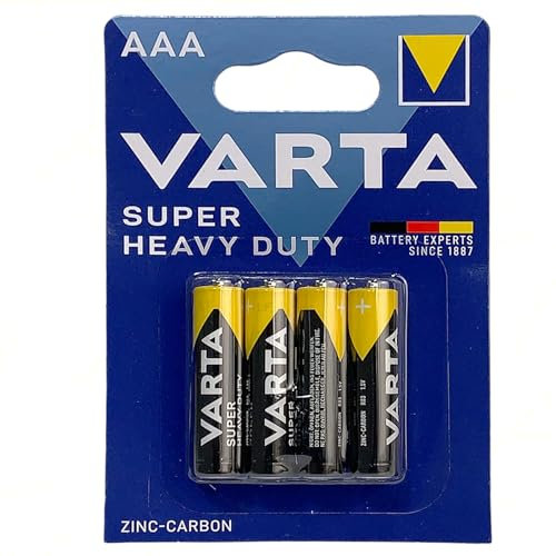 Batterie Ministilo AAA LR03 Superlife Power Zinco | 10 Confezioni 4 pz | Potenti e Durature per Dispositivi ad Alto Consumo | per Giocattoli, Torce LED e Dispositivi Wireless