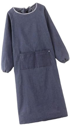 Amagogo Delantal de trabajo para soldar, versátil, resistente a salpicaduras y manchas, con bolsillo, resistente, para soldadores, herreros, hombres y, M