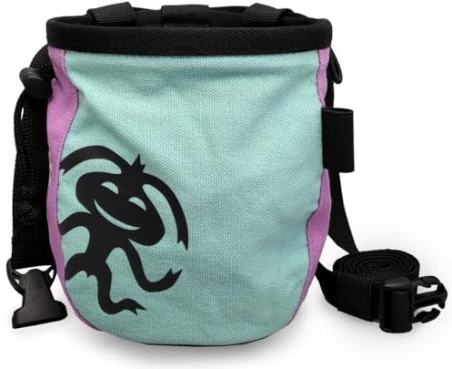 Rafiki Scoop Chalkbag – Praktisches Chalkbag für das tägliche Klettern an der Wand und im Freien – Größe Uni