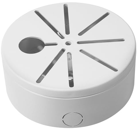 SMASOLO Scatola Di Giunzione Per Telecamera Dome in Alluminio Capacità Ampia Per Cavi e Connettori Scatola Elettrica Resistente Per Uso Esterno Installazione Facile e Protettiva Per Sistem