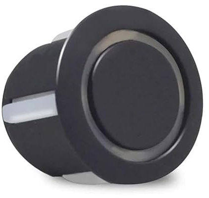 Capteur Radar De Recul Aide Kit Capteurs Stationnement Radar Recul Arrière pour Voiture 8 Avertisseurs Sonores Indicateur Alerte Sonore(Noir)