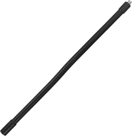 SHINEOFI Asta di Prolunga Pieghevole in Metallo 30 Cm Supporto per Microfono da Tavolo e Supporto per Telefono, Tubo Flessibile 360° per Riprese Dall’alto e Accessori Audio Compatibili