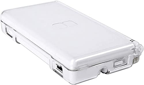 KlsyChry Transparent Hard Case Cover Compatible with Nintendo DS Lite NDSL, Replacement Protective NDS Lite Crystal Clear ICE Case