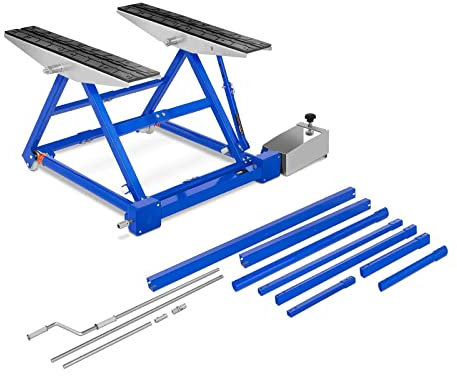 MSW Sollevatore Auto Portatile Cric per Veicoli MSW-HB-1500 (1.500 kg, Da 150 a 585 mm, Acciaio, 1.300 mm)