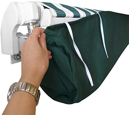 Bâche de protection pour marquise - Housse de protection étanche pour marquise Vert (2,5 m)