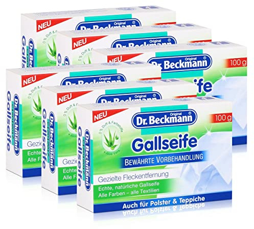 Dr. Beckmann Gallseife Stück, 6er Pack(6 X 100 G)