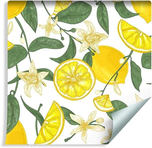 Muralo Fototapete Küche 1000 x 53 cm Vliestapete Wand Tapete Obst Gemüse Wohnzimmer Restaurant moderne Wandbild Küchenraum 3D Wand Dekoration