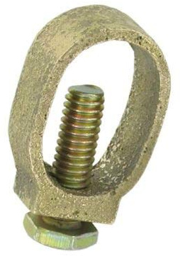 8Earth Rod Standard Brass Clamp 5/8 for Ground Earth Rods ERC5/8